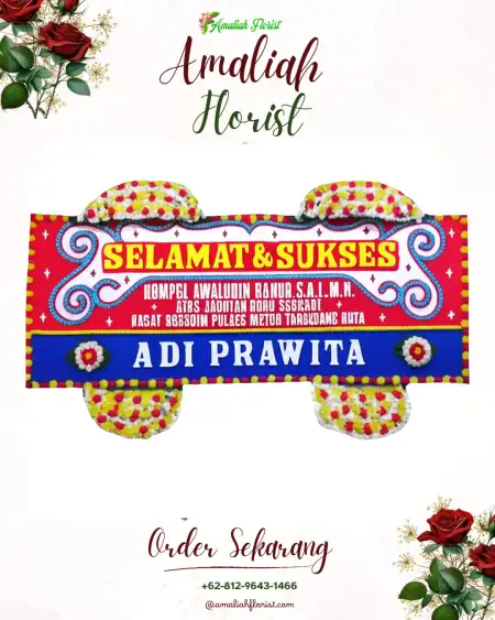Papan Bunga Ucapan Selamat Ambalkumolo